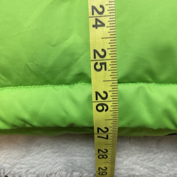 Descente Terro Down Puffer Jacket Mens XL Lime Green Ski Winter Snowboarding - Picture 13 of 14